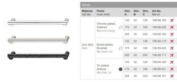 tay nam tu hafele 106 69 162 ma crom bong 143x32x128mm 27298 2