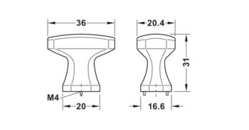tay nam tu hafele 106 70 172 vang mo 36x31mm 27452 1