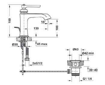 voi lavabo hafele 589 35 061 kyoto 100 mau vang 27706 1