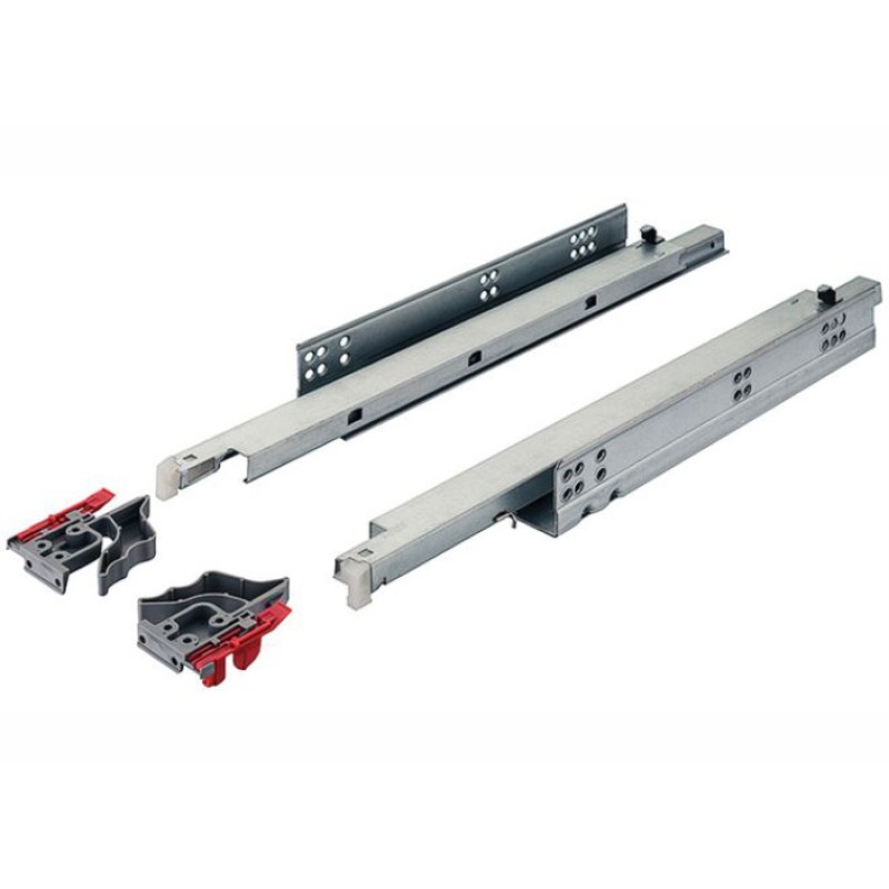 Ray âm giảm chấn mở 3/4 400mm Hafele 433.06.464 (bas xám)