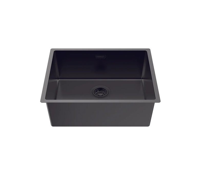 Chậu Hafele 567.24.481 R10 HS25-SSN1S-540 màu đen
