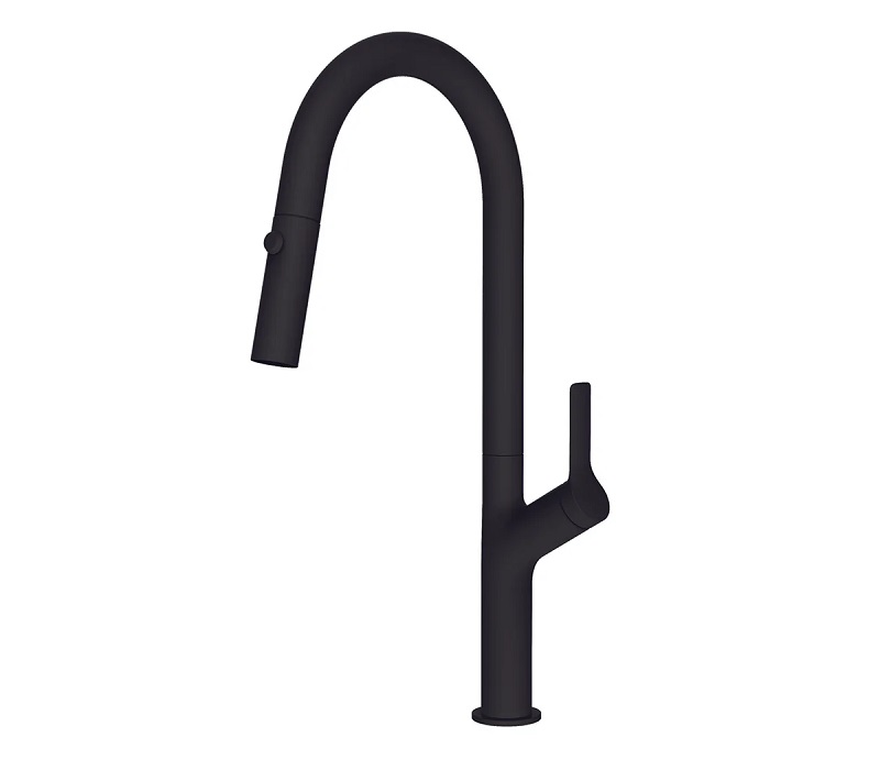 Vòi bếp Hafele 570.85.044 LUX-P HT25-SH1F449 đen mờ