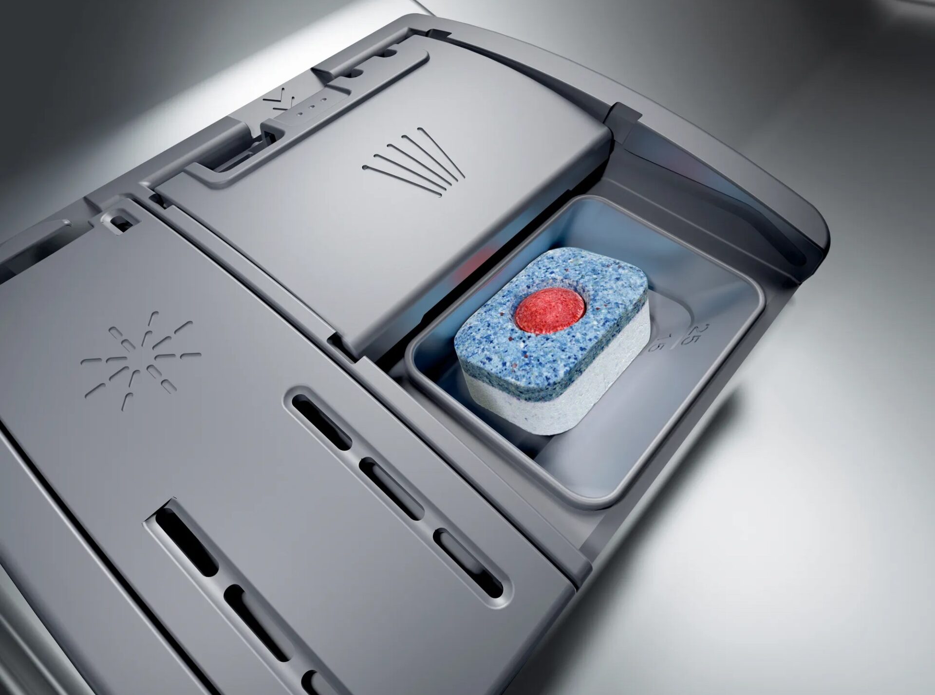 Máy rửa chén Bosch SMI6ZCS16E bán âm Series 6, sấy Zeolith
