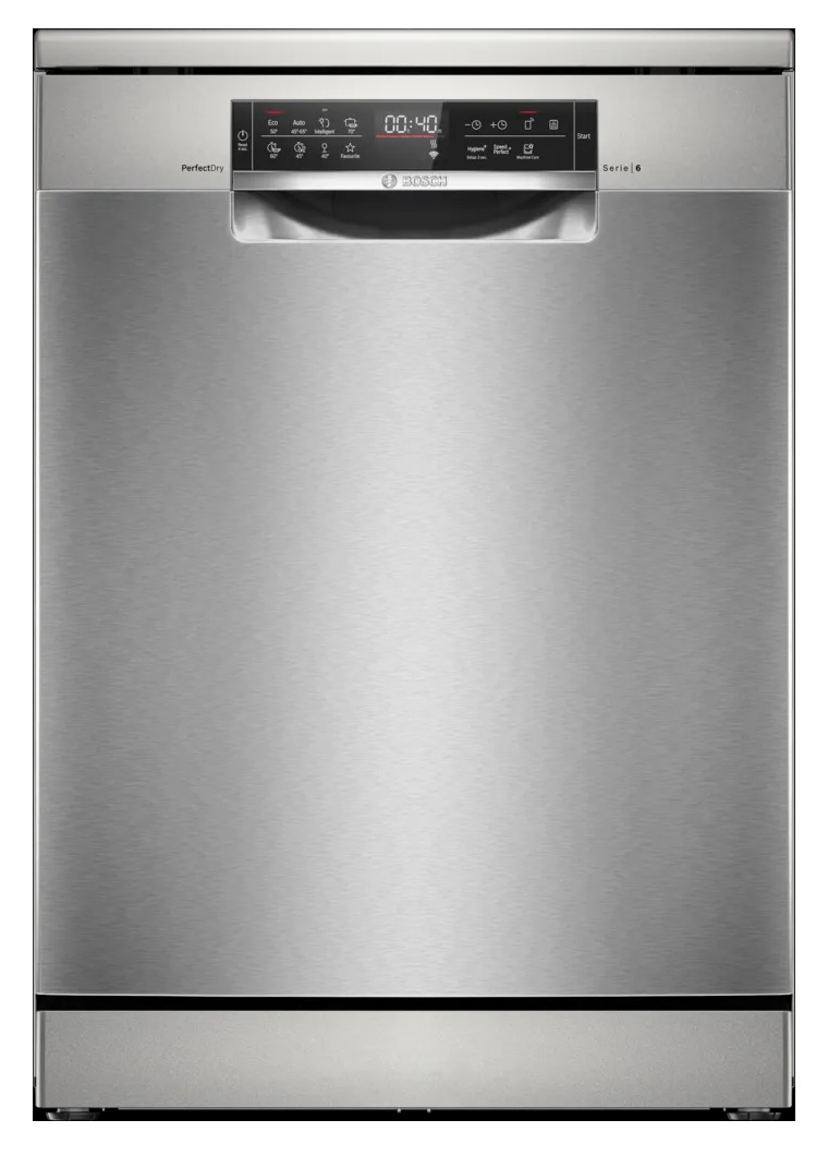 Máy rửa chén Bosch SMS6ZCI00P độc lập Series 6, sấy Zeolith
