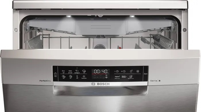 Máy rửa chén Bosch SMS6ZCI00P độc lập Series 6, sấy Zeolith