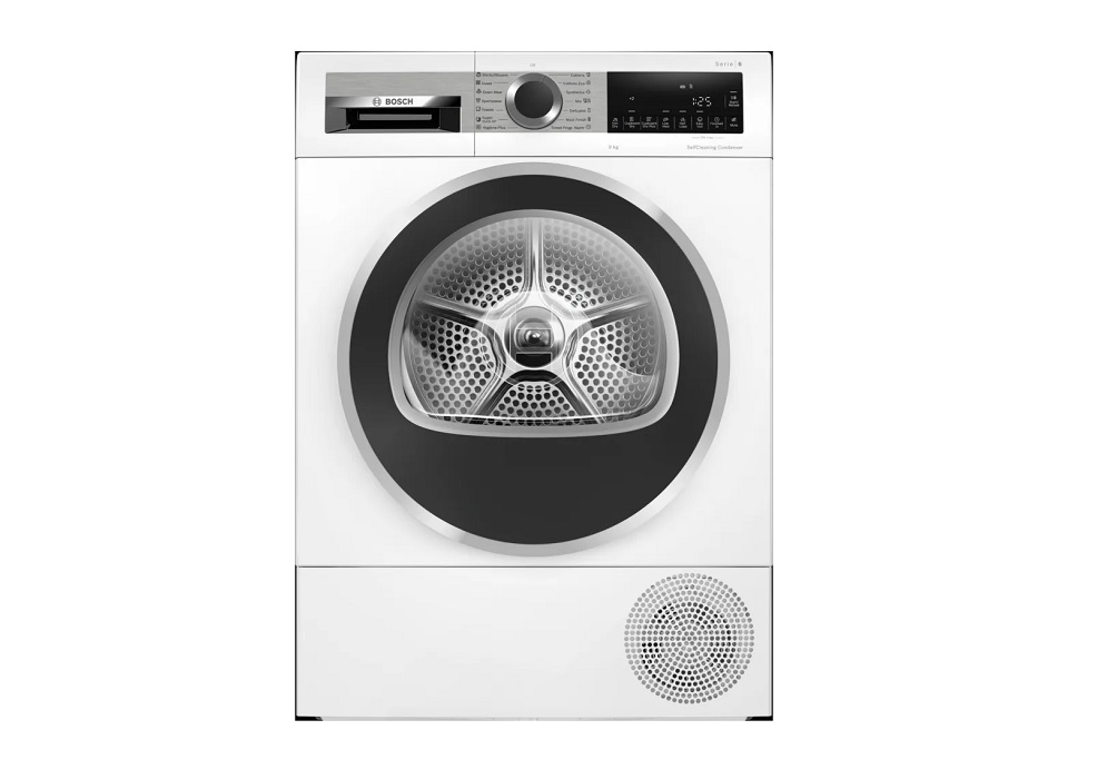 Máy sấy Bosch WQG24570SG 9kg Series 6, bơm nhiệt