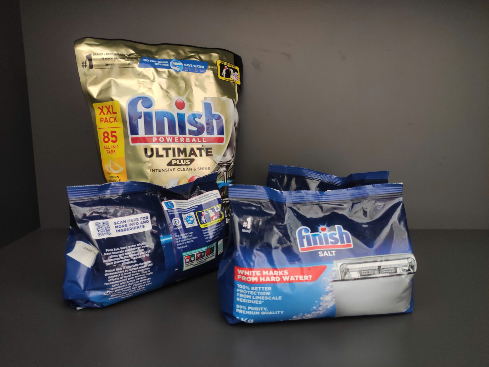 Muối rửa chén finish 1kg