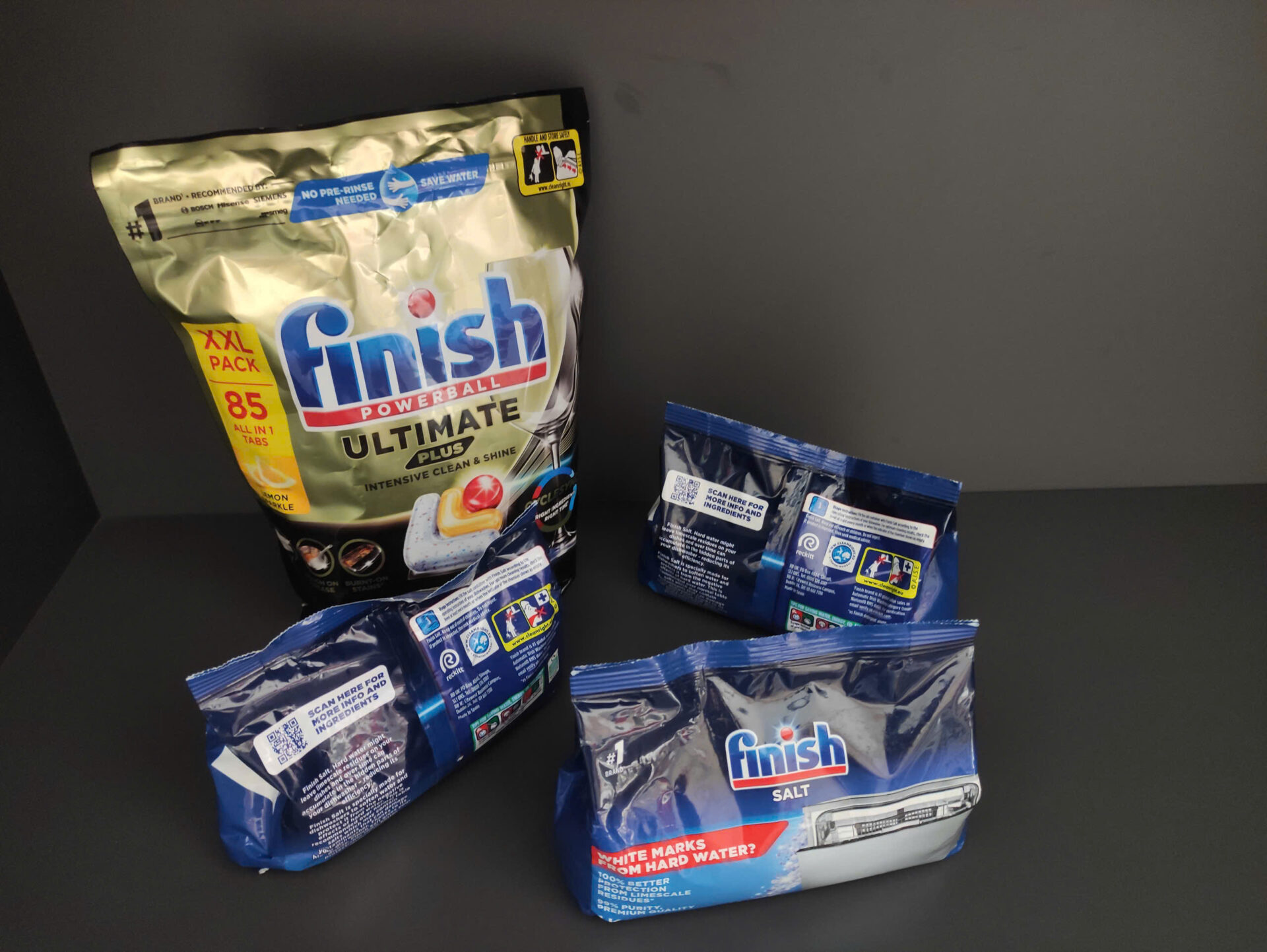 Muối rửa chén finish 1kg