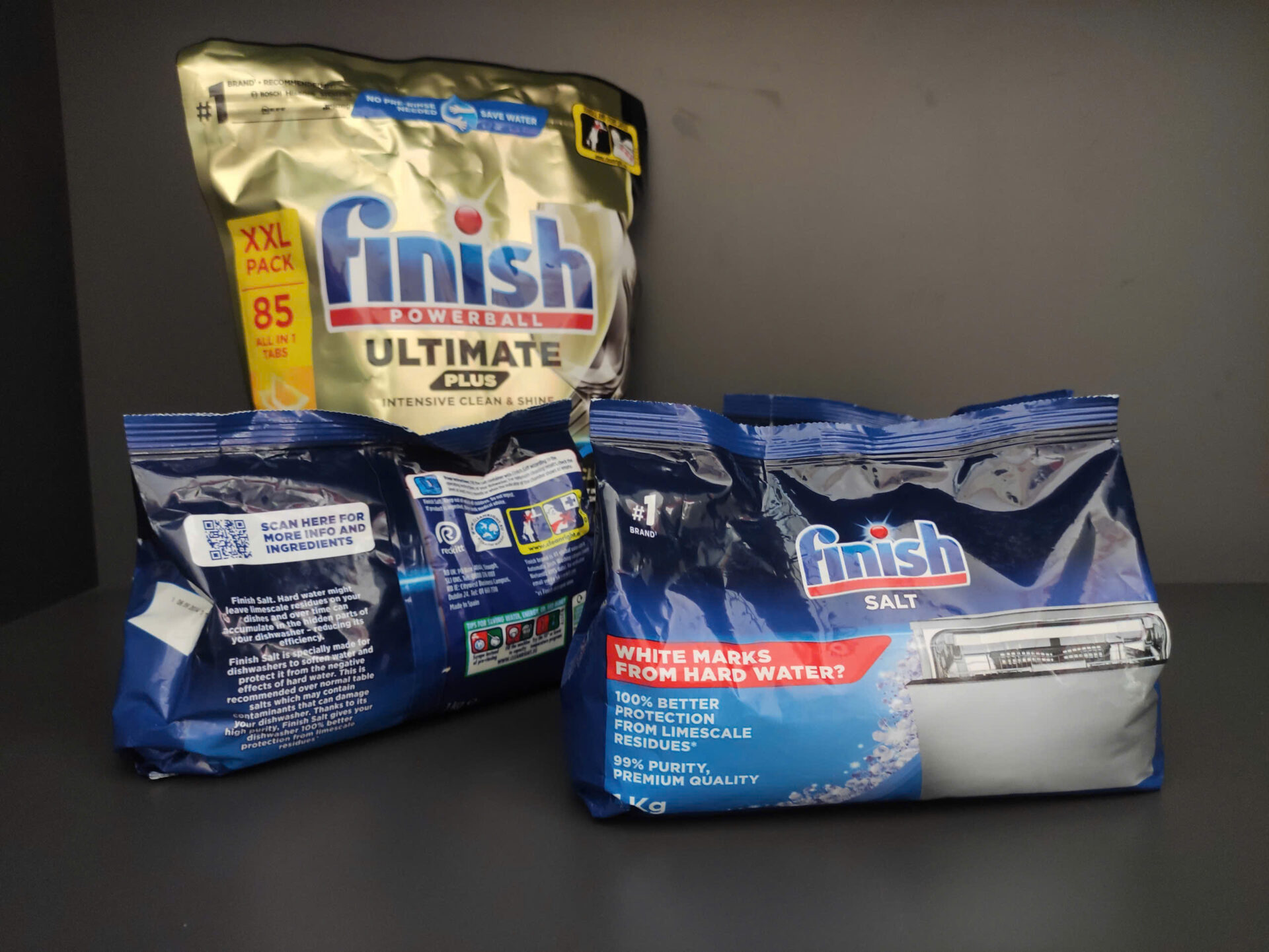 Muối rửa chén finish 1kg