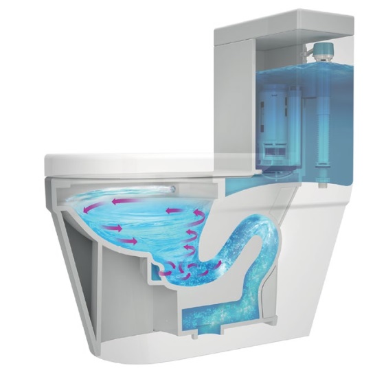 Bồn cầu một khối 588.82.438 Hafele