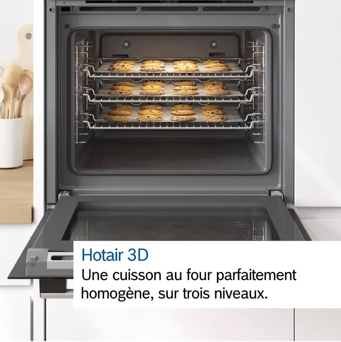 Lò nướng Bosch HBA514BB3 âm tủ 71 lít Series 4