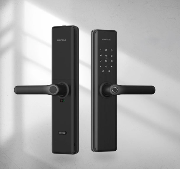Khóa Hafele 912.20.237 DL7600 đen mờ