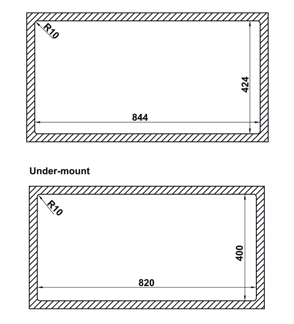 Chậu inox Hafele 567.94.057 và phụ kiện
