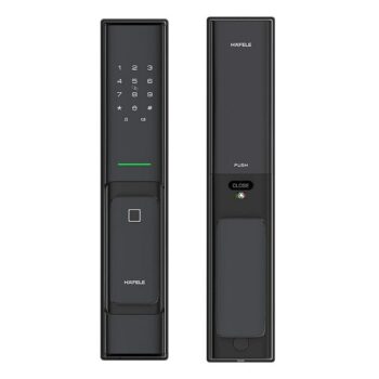 khóa Hafele 912.20.286 PP8100 đen mờ