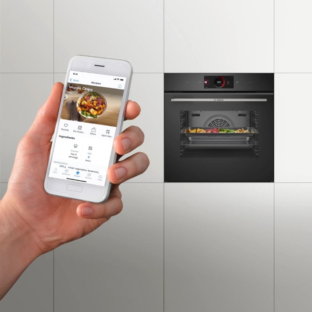 Lò nướng Bosch HBG7341B1B âm tủ 71 lít Series 8