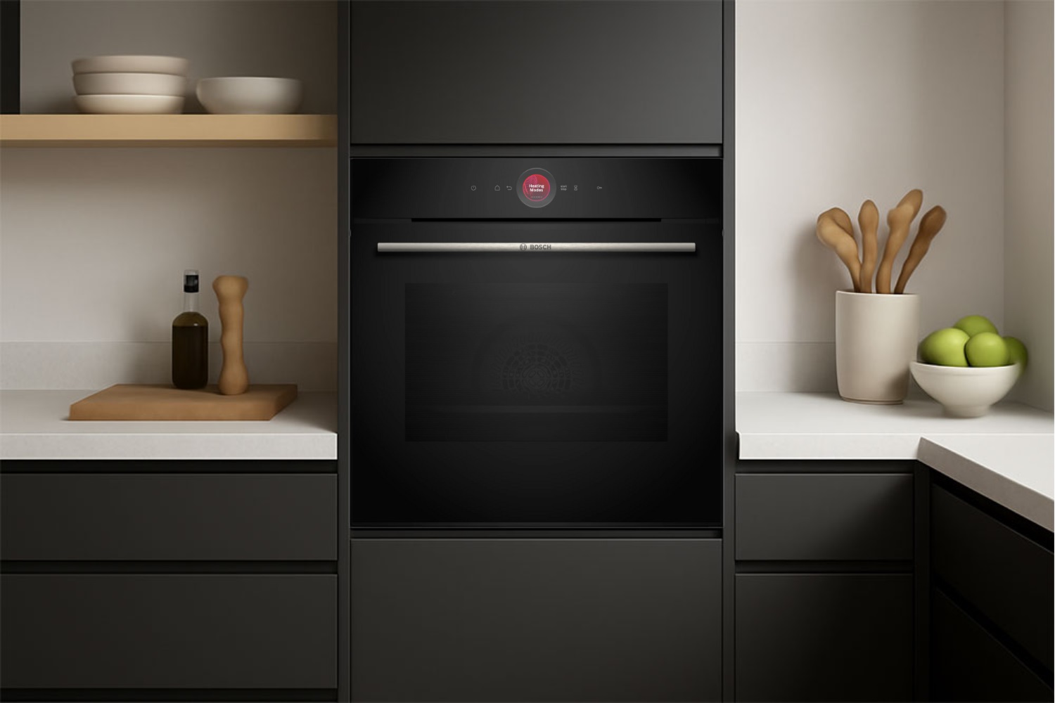 Lò nướng Bosch HBG7341B1B âm tủ 71 lít Series 8