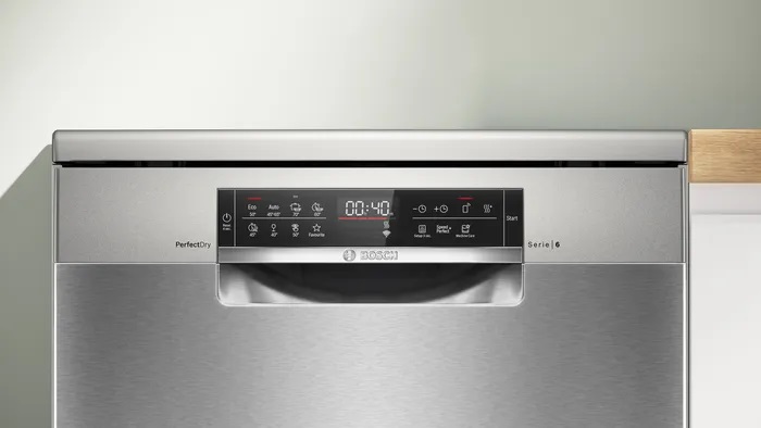 Máy rửa chén Bosch SMS6ZCI85M độc lập Series 6, sấy Zeolith