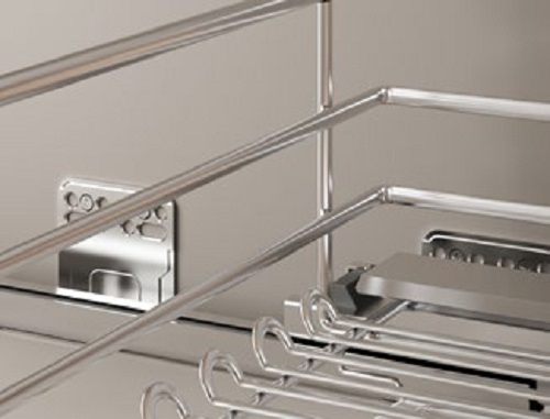 Rổ chén dĩa Hafele 549.04.047 Kason Flex inox R900mm