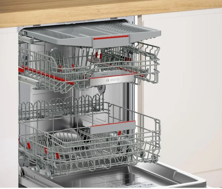 Máy rửa chén Bosch SMV6ZCX16E âm toàn phần Series 6, sấy Zeolith