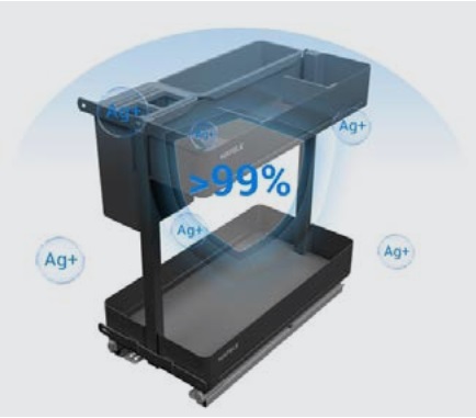 Rổ gia vị Hafele 545.14.321 baseAGENT R150mm