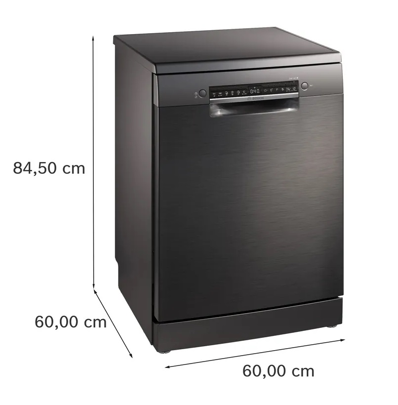 Máy rửa chén Bosch SMS4HMC25M độc lập Series 4