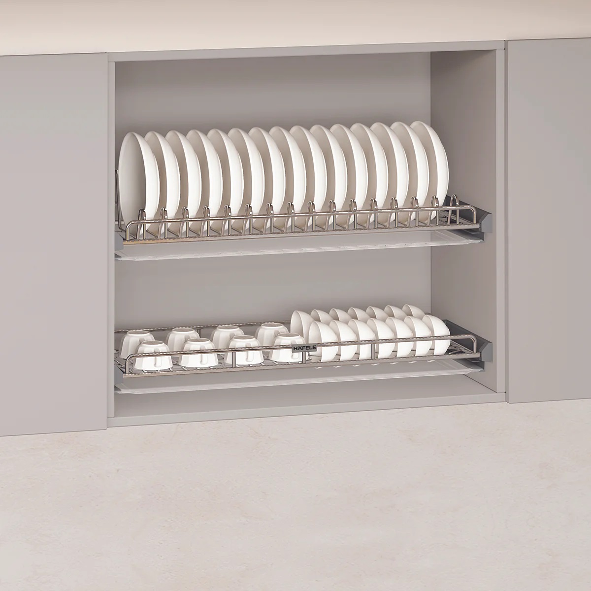 Giá chén dĩa Hafele 544.07.014 Oria R700mm inox