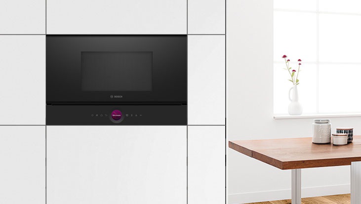 Lò vi sóng Bosch BEL7321B1 kết hợp nướng 21 lít Series 8