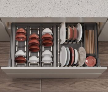 Rổ chén dĩa Hafele 545.14.305 diningAGENT R600mm