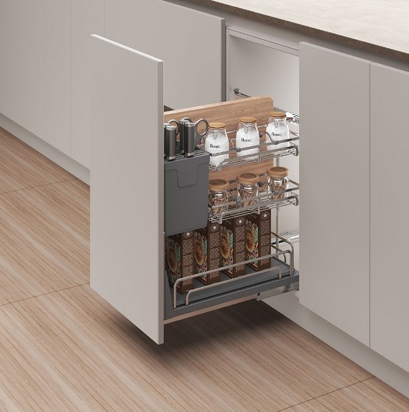 Rổ đa năng Hafele 547.11.003 Omero Multi R300mm inox