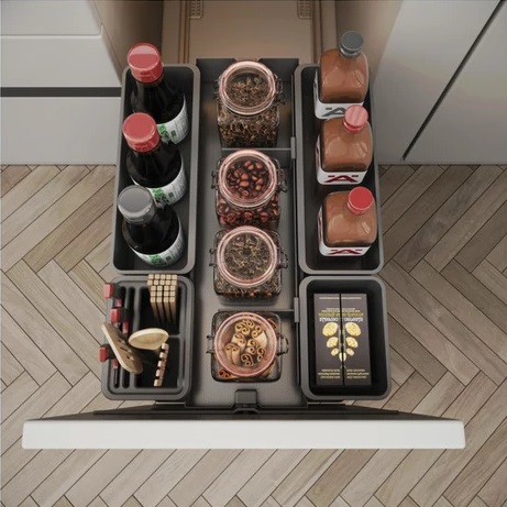 Rổ gia vị Hafele 545.14.302 cookingAGENT R400mm