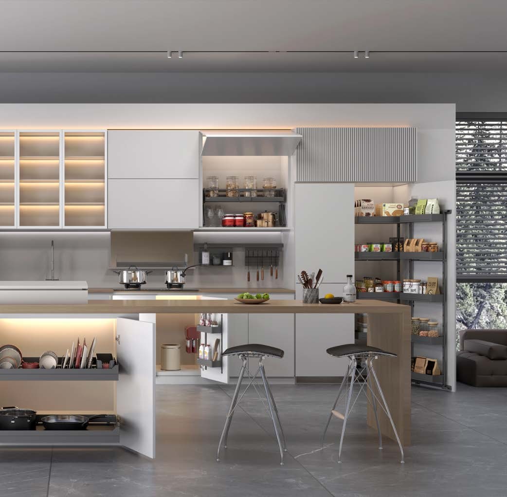 Tủ kho Hafele 504.68.385 Tandem R600mm