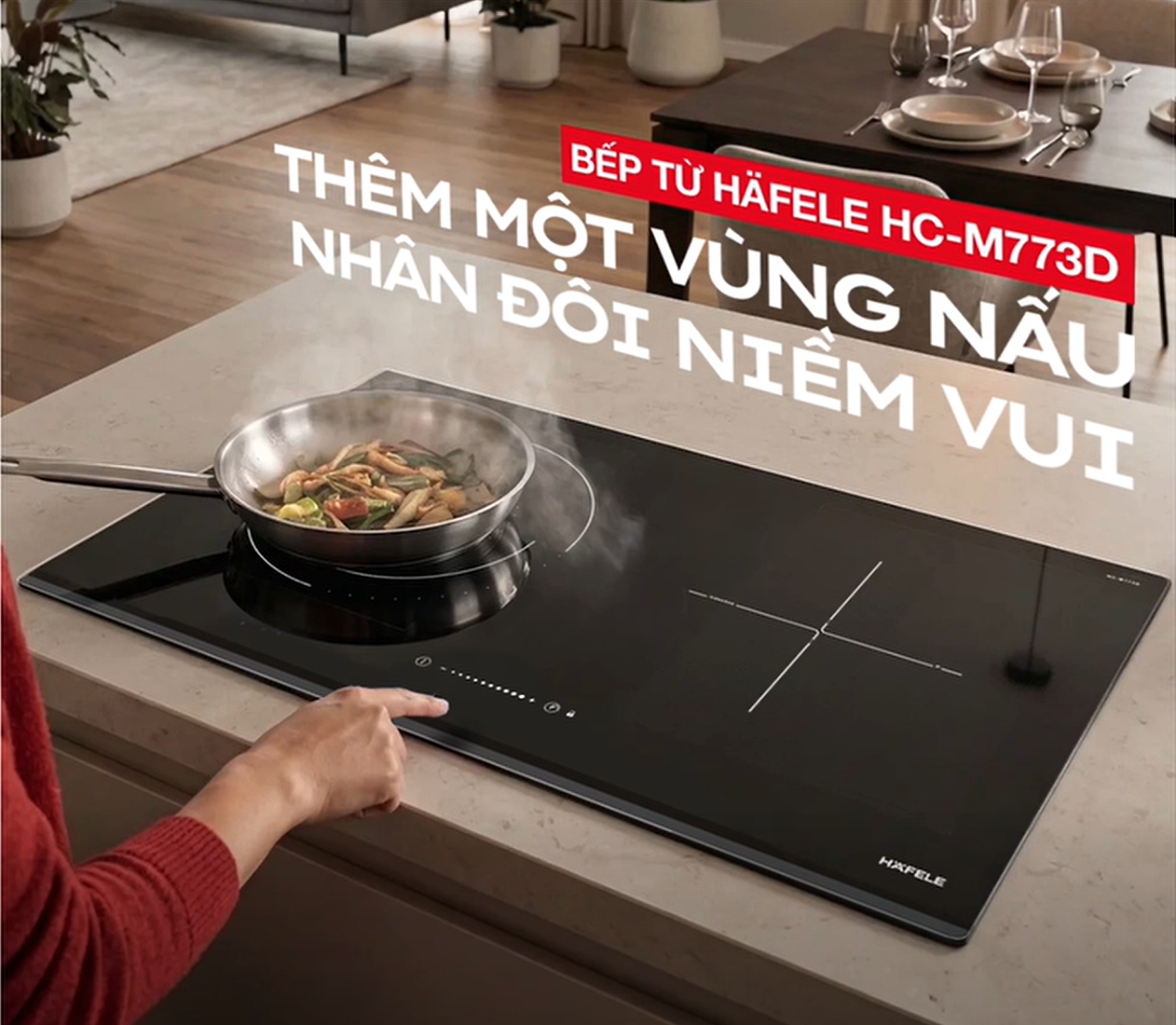 bếp từ hafele chính hãng tphcm chế biến đa dạng thỏa sức trổ tài
