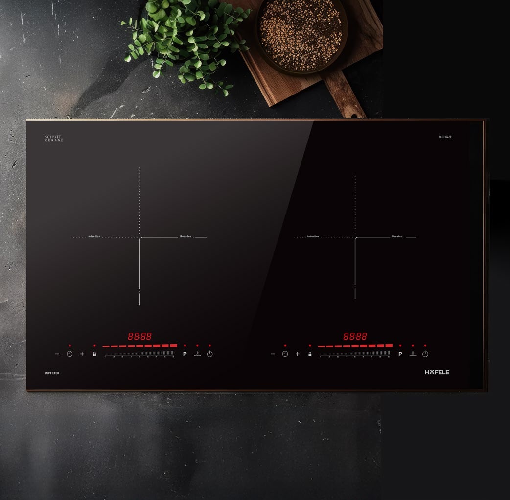 Bếp từ Hafele 536.61.857 HC-I73242B hai vùng nấu