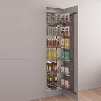 Tủ kho Hafele 595.71.043 Kara Swing R450mm inox