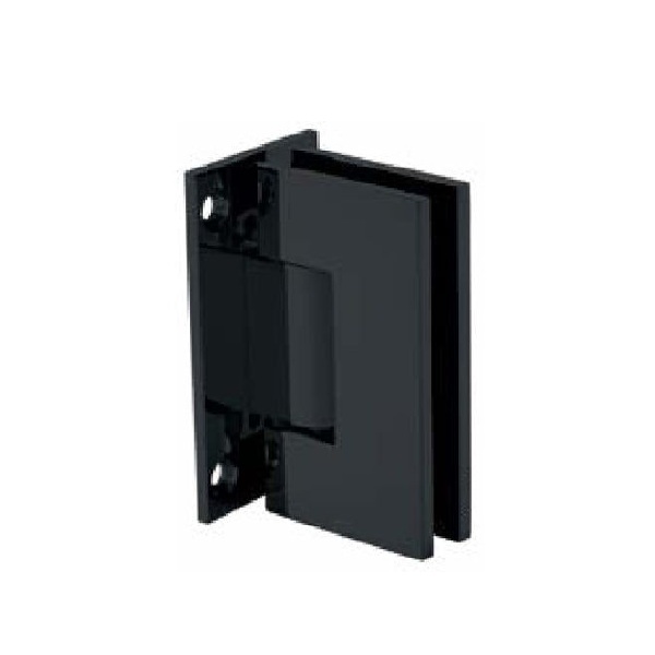 Bản lề phòng tắm kính 90º Hafele 981.77.901 đen mờ PVD chính hãng