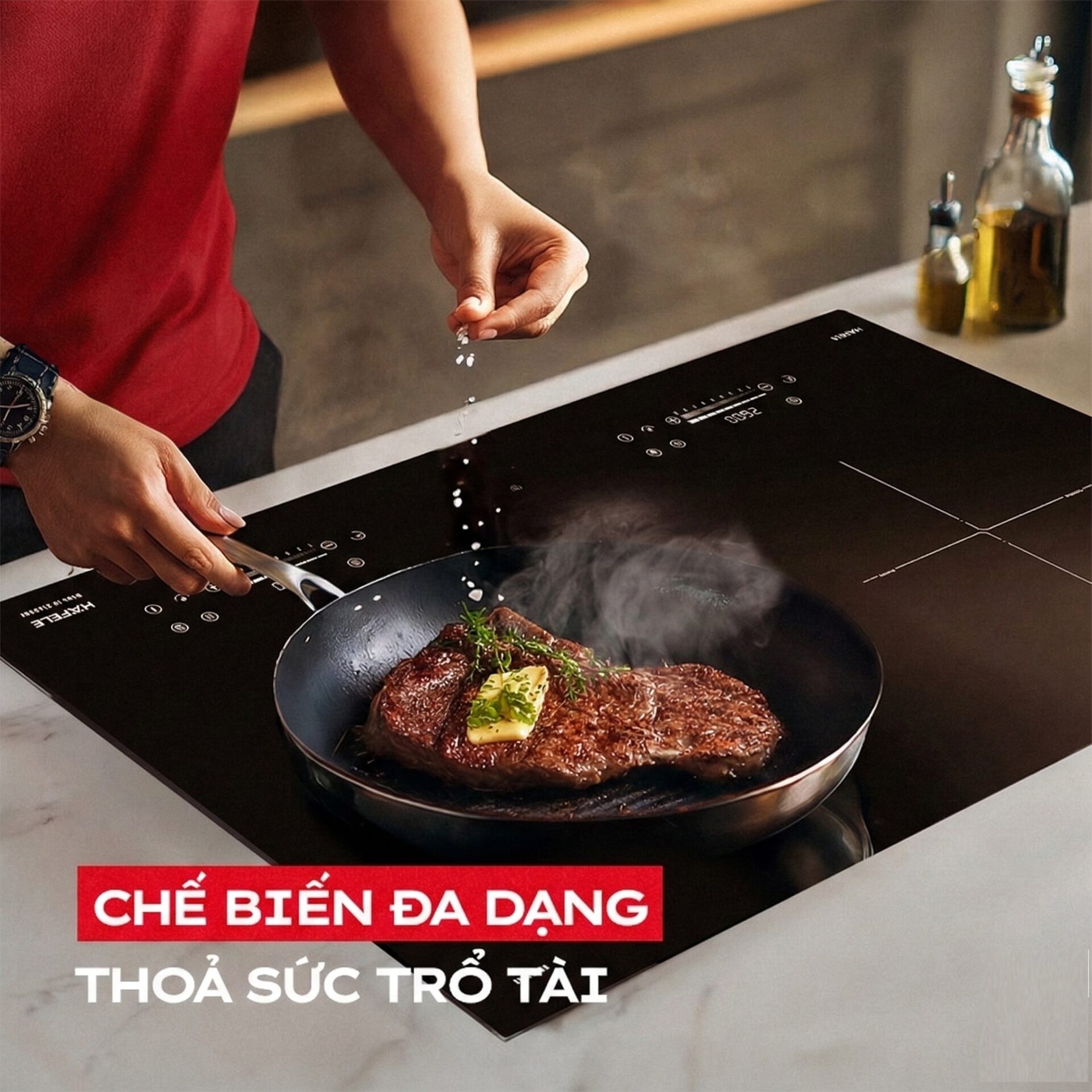 bếp từ hafele chính hãng tphcm chế biến đa dạng thỏa sức trổ tài