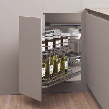 Rổ góc Hafele 548.21.032 Olla R864-900mm mở trái