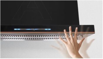 Máy hút mùi Hafele 533.87.798 HC-H706BS âm tủ mặt kính đen