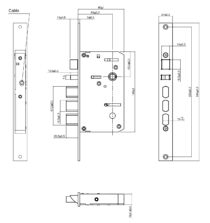 Khóa vân tay Hafele ML2503B 499.21.234