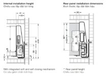 Ray hộp Hafele 513.37.705 Matrix Box 115mm trắng 40kg