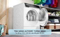 Máy sấy Bosch WQB245B0SG 9kg Series 8